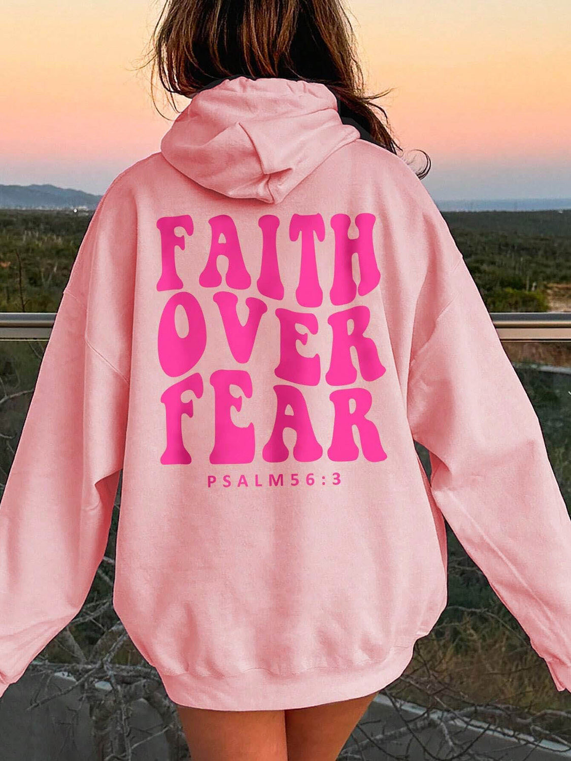 Faith Over Fear Sweatshirt LydiaFaith