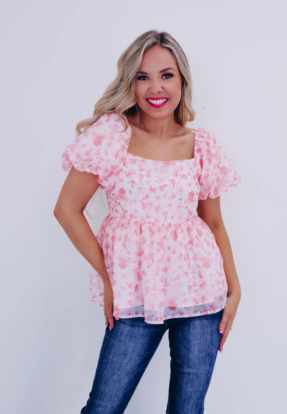 Amelia Babydoll Blouse