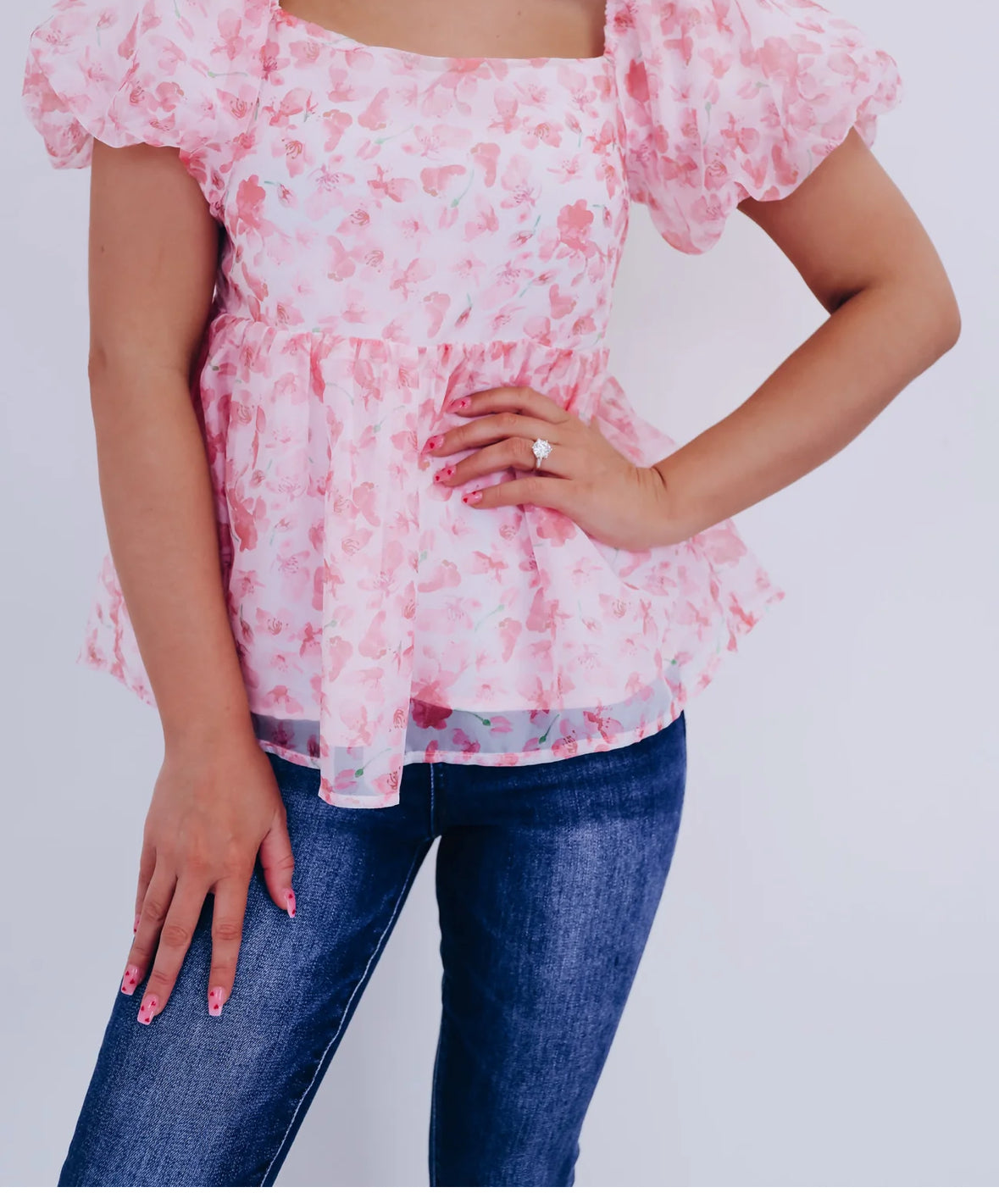 Amelia Babydoll Blouse