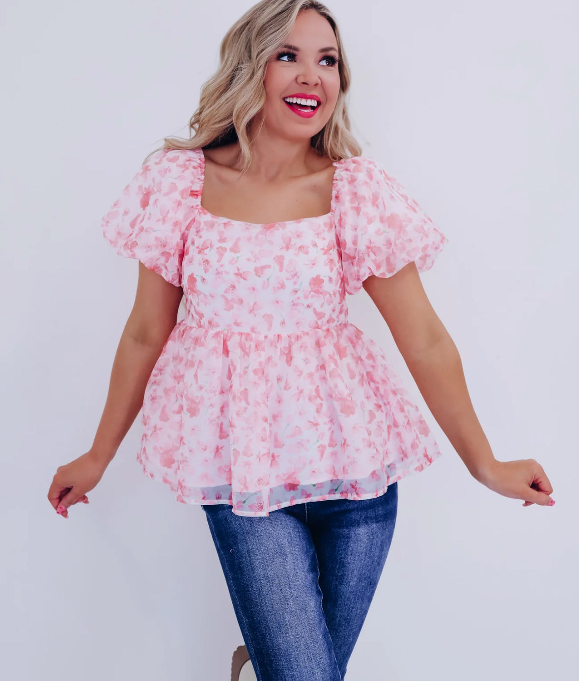 Amelia Babydoll Blouse