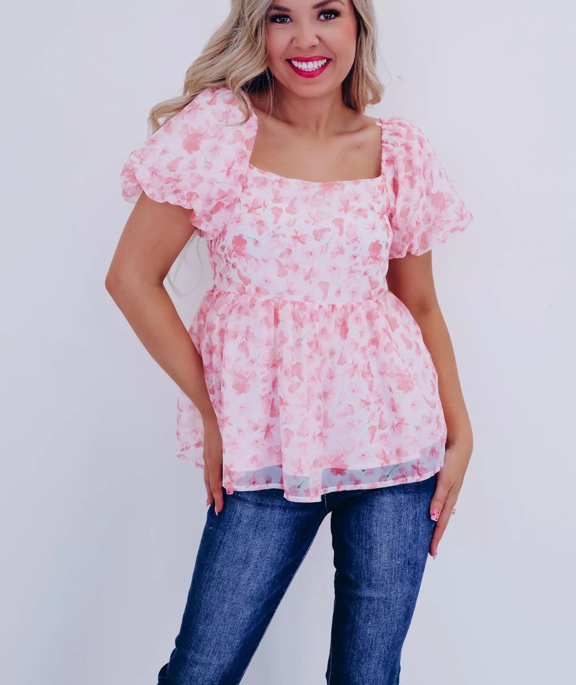 Amelia Babydoll Blouse