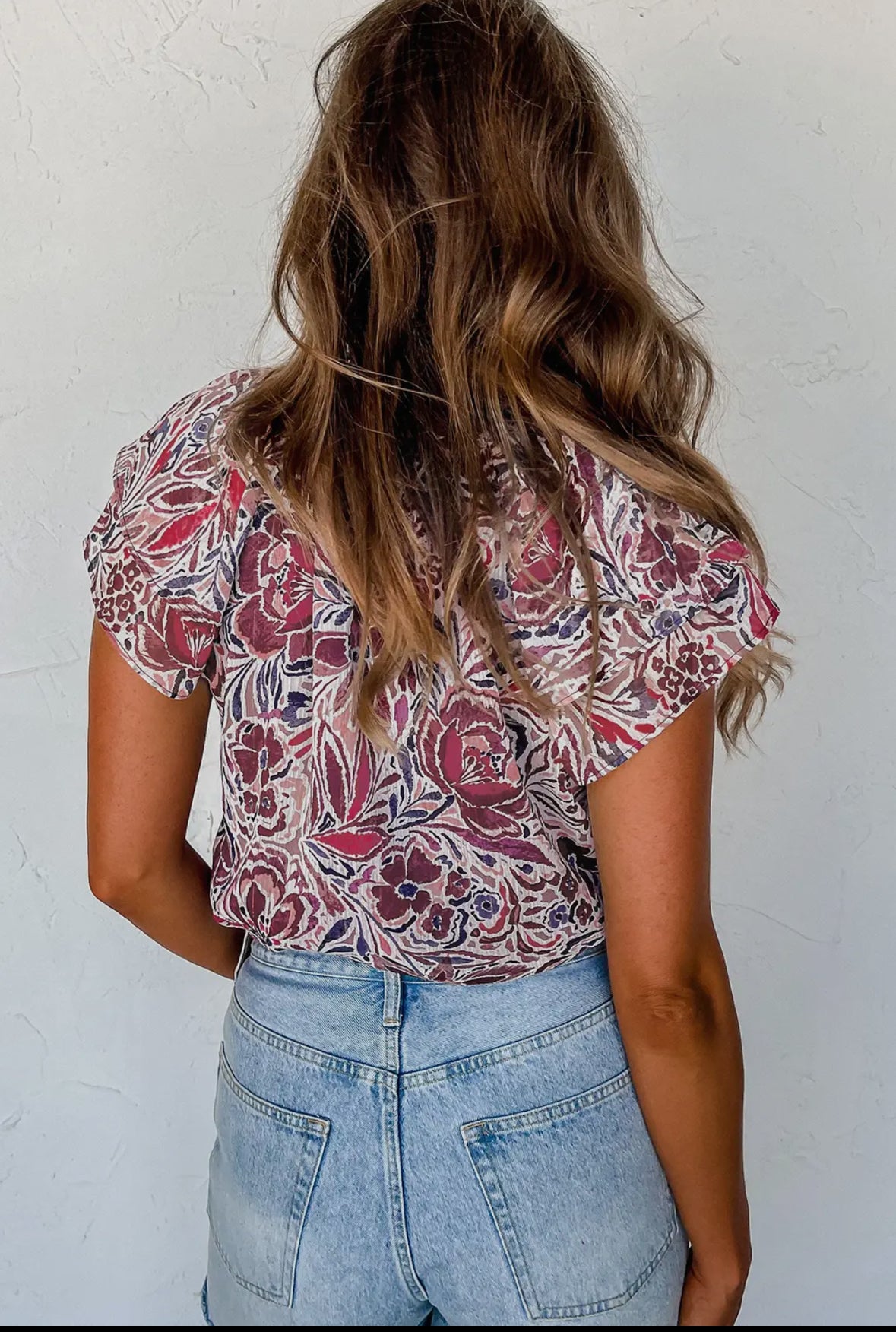 Leah Floral Blouse